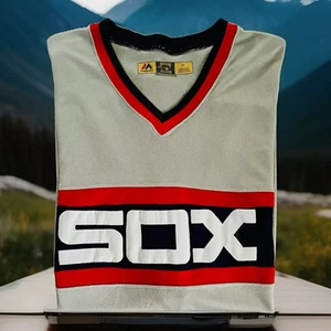 Vntg-Majestic MLB Cooperstown Collection Mens Chicago White Sox Jersey Size 2X - Picture 1 of 8