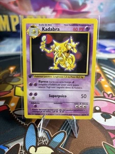 Pokemon TCG KADABRA 1995 Card 1st Edition 32/102 (French) - Picture 1 of 3