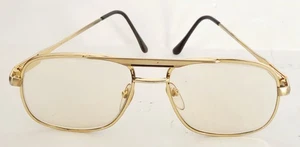 Gafas de aviador vintage borde dorado SOLO MARCOS AVIADOR 56□18 145 - Imagen 1 de 10