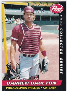 1993 Post Collector Series #18 Darren Daulton Philadelphia Phillies - Picture 1 of 1