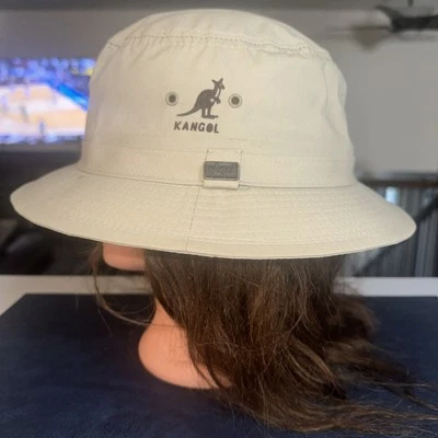 Sombrero cubo Kangol caqui vintage unisex OS repelente al agua EE. UU. HECHO EN UNIÓN 5446 Foto 1 de 4