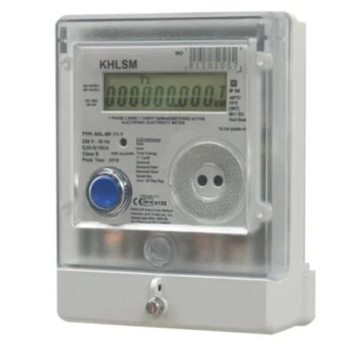 100A Compact Single Phase LCD Credit MID Approved Meter Direct Connection SPWKOM - Image 1 of 4