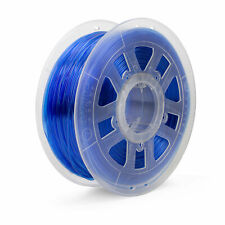 Fused Materials Filamento para impresora 3D PETG azul transparente, carrete  de 2.2 libras, precisión dimensional +/- 0.001 pulgadas, (azul trans)
