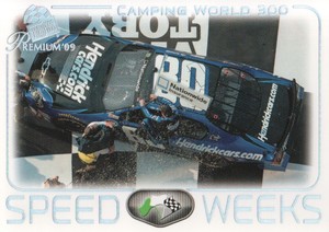 2009 Press Pass Premium NASCAR Racing #56 Tony Stewart Camping World 300 Speed