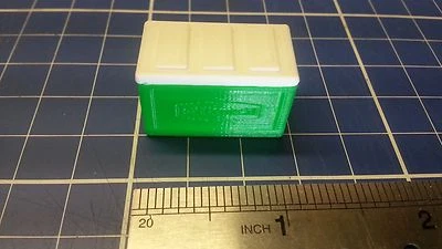 Modelo escala 1:24 enfriador verde para RC micro oruga garaje accesorio ¡hielo gratis! Foto 1 de 4