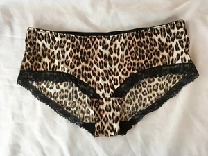 NWT Scandale Paris hipster hiphugger panty jaguar animal lace size L - Picture 1 of 3