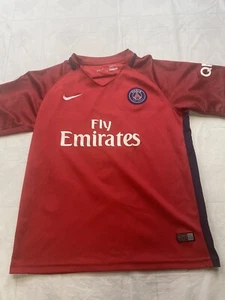 Paris St. Germain Jersey #1 Kevin Trapp Nike Dri Fit Youth Size 28 - Picture 1 of 8