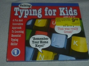 NEW PC COMPUTER GAME TALKING TYPING FOR KIDS CD-ROM COSMI KEYBOARDING SKILL - Picture 1 of 3