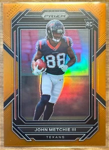 2022 Panini Prizm - John Metchie III - Rookie Orange Prizm SP /249 #316 - Picture 1 of 2
