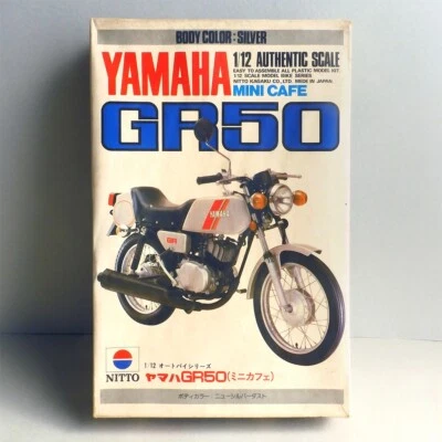 Vtg Rare  NITTO 1:12 YAMAHA GR50 / Authentic Scale model kit - Image 1 of 4