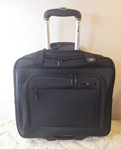 DELSEY Luggage Helium Superlite Lightweight 2 Wheel Rolling Tote Suitcase Black - Picture 1 of 17