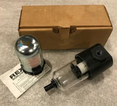 Rexroth Pneumatic Air Filter w/ Removable Safety Cover 1/4" NPT PF-007900-00010 - Image 1 of 4