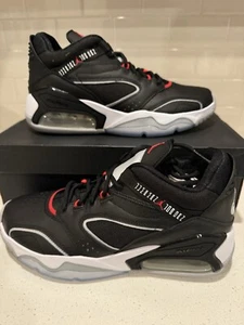 Nike Jordan Point Lane Black/University Red Wolf Grey CZ4166-010 Men's Size 10 - Picture 1 of 8