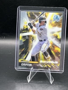 Konnor Griffin 2024 Bowman Draft Plasma Power SP Pittsburgh Pirates - Picture 1 of 2