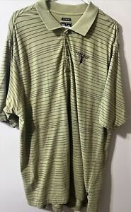 Adidas Men’s Short Sleeve Polo Shirt XL/TG 80’s Two Ply Robert Trent Jones Golf