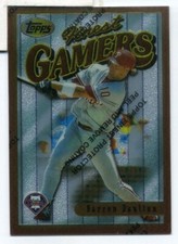 1996 Topps Finest #136 Darren Daulton, Philadelphia Phillies - Bronze Gamers