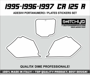 Kit Autocollant Tables Compatible Honda Cr 125 R 1995 1996 1997 Grafisch BIANCO2 - Bild 1 von 1