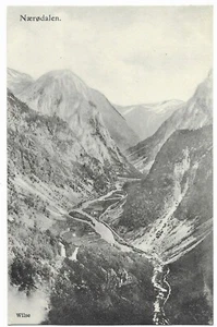 Vintage Postcard "Naerodalen." - Bild 1 von 2