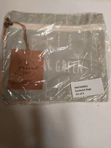 Wiederverwendbare Lebensmittel Aufbewahrung Sandwich Tasche 2er Set, Neu in versiegelter Verpackung - Bild 1 von 3