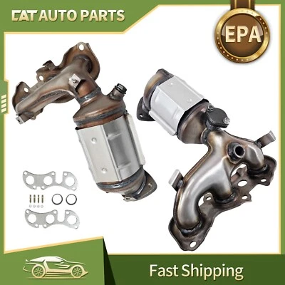 2x Catalytic Converter for Toyota Camry 2002-2006 3.0L EPA Front manifold - Image 1 of 4