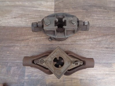 2 - Vintage Pipe Threader Heads - ARMSTRONG & LAKESIDE - Image 1 of 4