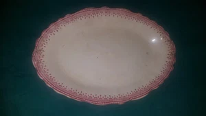 Very Old Patina Vintage Antique Henry Alcock & Co. Oval Serving Platter~ England - Picture 1 of 12