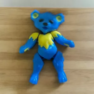 Grateful Dead Dancing Bear 3d Printed Articulated Bear - Picture 1 of 1