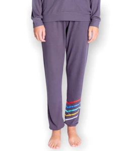 Neue weiche gestreifte Jogging Activeware Nachtwäsche Größe Medium - Bild 1 von 1
