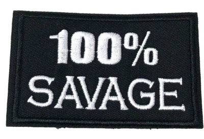 Patch Sew On Take Off Embroidered Clothing Hats Jackets Coat  Sign Message A422 - Image 1 of 4