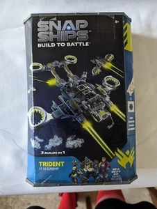 Snap Ships Trident ST-33 Gunship Set Klik Target Exclusive Build Battle NEW - Picture 1 of 3