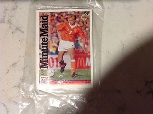 1994 Upper Deck World Cup Minute Maid #24 Dennis Bergkamp - in hang tag pouch - Picture 1 of 1