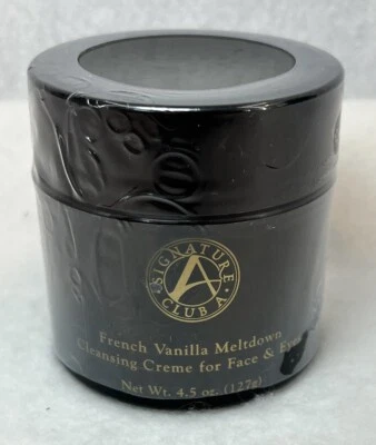 Crema limpiadora Signature Club A French Vanilla Meltdown para rostro y ojos 4,5 oz Foto 1 de 2
