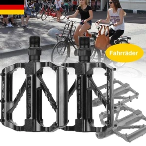Fahrrad Pedale Alu.9/16"-Fahrradpedale Ultraleicht Antirutsch Plattform BMX MTB - Bild 1 von 10