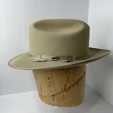 Vintage Stetson Open Road 4X Beaver Size 6 3/4 Fedora Ranch Cowboy Hat