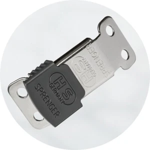 Herm Sprenger Acero Inoxidable Cuello de Punta Hebilla ClicLock - Imagen 1 de 3