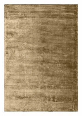 Solid Plain Hand Loom Rugs Luxurious Viscose Carpet, Hand-Woven Carpet 12 mm - Image 1 of 2