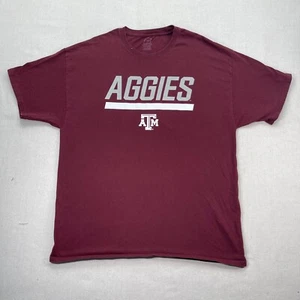 Maglia Texas A&M Uomo Extra Large Maroon Aggies NCAA Collage Calcio - Foto 1 di 10