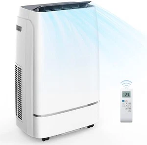 Portable Air Conditioner,13000 BTU for Room up to 600 sq. ft, Dehumidifier & Fan - Picture 1 of 9