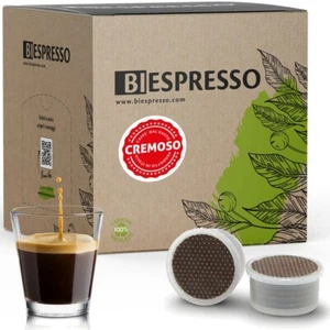 100 Capsule cialde caffe caffe compatibili LUI ESPRESSO miscela CREMOSO - Foto 1 di 1