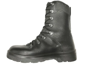 German Army Para Boots Genuine Military Surplus Combat Leather Black *Grade 1* - Picture 1 of 7