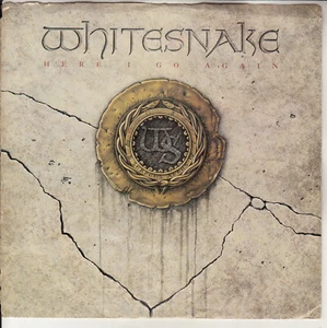 WHITESNAKE Here I Go Again PICTURE SLEEVE USA Press 7" 45 rpm vinyl record NEW - Picture 1 of 3