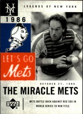 2001 Upper Deck Legends of NY #88 Gary Carter MM 