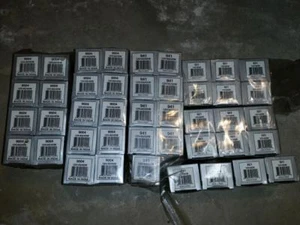 44qty Greenlite Tungsten Halogen Lamp 9004 9005 9007 921 941 NOS - Picture 1 of 4