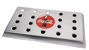 Bandeja de Goteo Coca Cola Oficial Pub Hogar Bar Metal y Plástico en Buen Estado - Imagen 1 de 24
