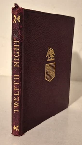 TWELFTH NIGHT, William Shakespeare, 1895 Leather, Book, Drama Temple - Bild 1 von 13