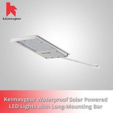 Keimavgear Waterproof Long Handle Solar LED Light