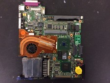 IBM T42 LAPTOP MOTHERBOARD WITH CPU+HEATSINK 93P4156 TESTED