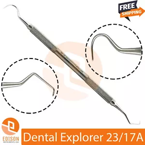 Dental Explorer 23/17A Zahnschaber Endodontie Diagnostik Doppelend Scaler - Bild 1 von 3