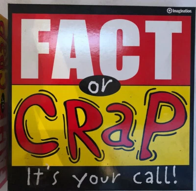 2006 Imagination”Fact Or Crap"It’s Your Call! Game Adult Trivia Game 3-8 Players - Image 1 of 4