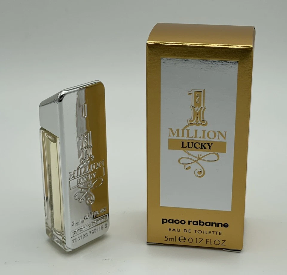 Paco Rabanne 1 Million Lucky Herren „Eau De Toilette“ 5 ml Parfuem NEU